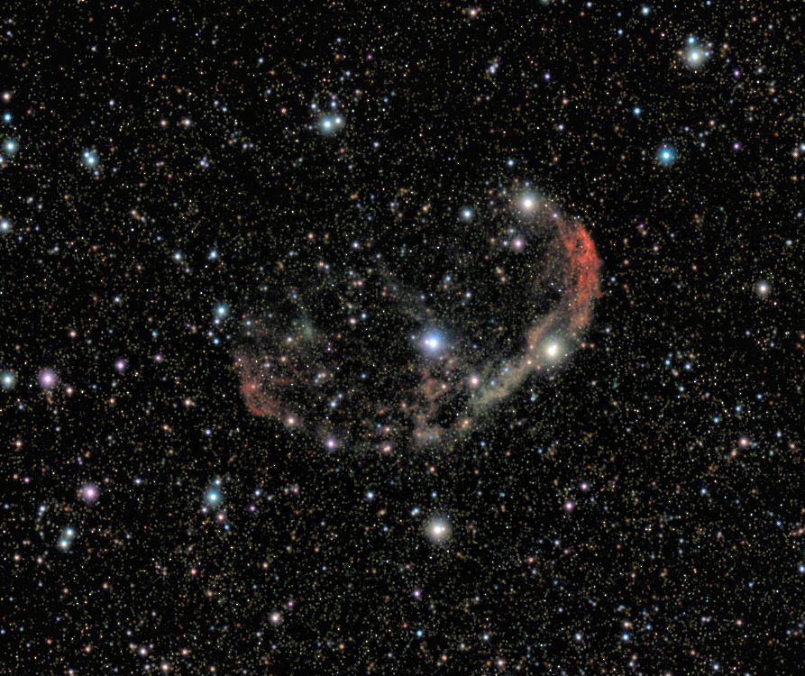NGC6888_2021-08-06_2x902L seen using Celestron RASA 8 and ZWO ASI183MC