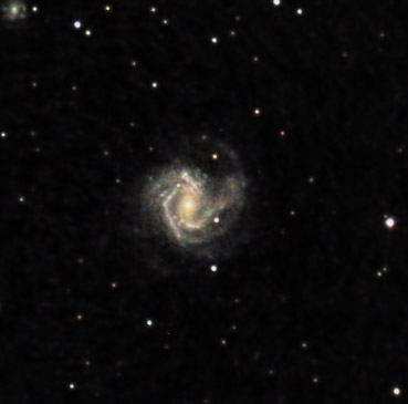 m61 seen using Celestron RASA 8 and ZWO ASI183MC