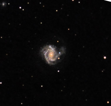 m61 seen using Celestron RASA 8 and ZWO ASI183MC