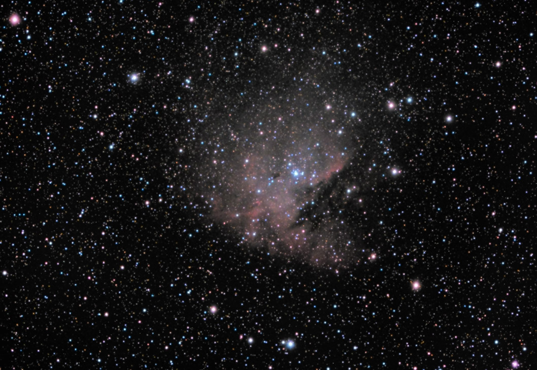 ngc281 seen using Celestron RASA 8 and ZWO ASI183MC