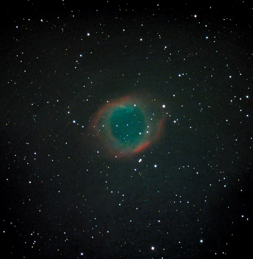 ngc7293 seen using Celestron RASA 8 and ZWO ASI183MC