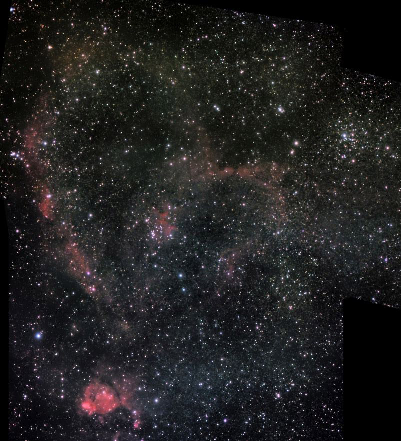 Heart Nebula seen using Celestron RASA 8 and ZWO ASI183MC